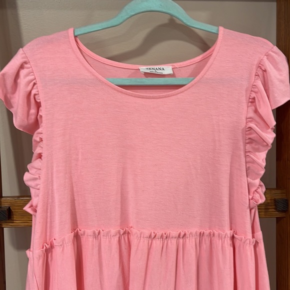 Pink Babydoll Dress - Picture 2 of 3